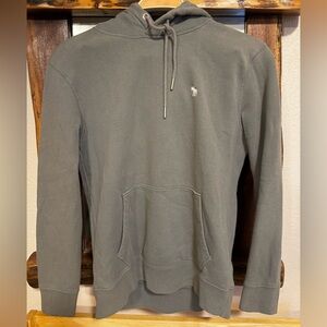 Abercrombie & Fitch Soft Sage green Fleece Hoodie